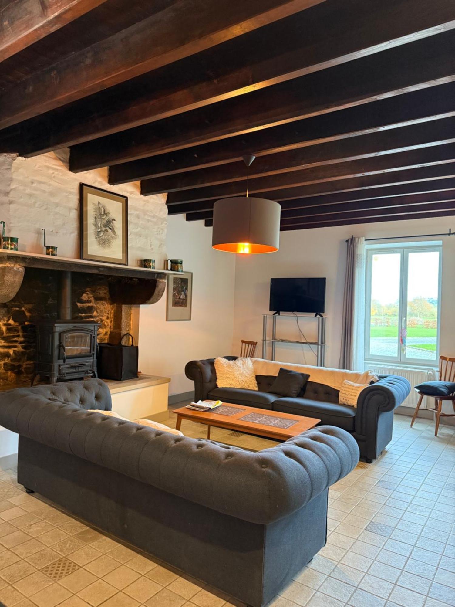 Domaine Du Manoir De Vains Hotel Bagian luar foto
